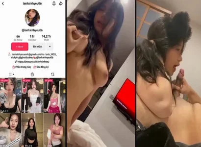 Chủ kênh TikTok lanhxinhyeu06 bị lộ đoạn phim cảnh nóng